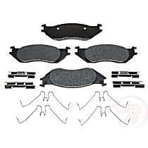 Front Semi-Metallic Brake Pad Set, R-Line Series