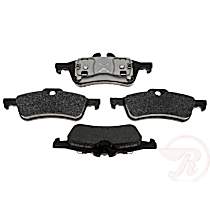 Rear Semi-Metallic Brake Pad Set, R-Line Series