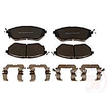 Front Ceramic Brake Pad Set, R-Line Series