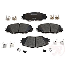 Front Ceramic Brake Pad Set, R-Line Series