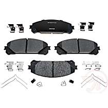 Front Ceramic Brake Pad Set, R-Line Series