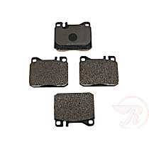 MGD145AM Premium R-Line Series Semi-Metallic Brake Pads With Layered Shims