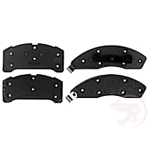 MGD152M Premium R-Line Series Semi-Metallic Brake Pads With Layered Shims