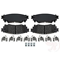 Rear Ceramic Brake Pad Set, R-Line Series