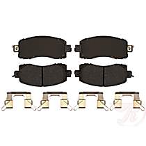 Front Ceramic Brake Pad Set, R-Line Series