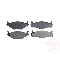 MGD280BM Premium R-Line Series Semi-Metallic Brake Pads With Layered Shims