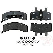 Front Ceramic Brake Pad Set, All Wheel Drive, R-Line Series