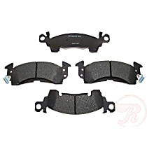 MGD52M Premium R-Line Series Semi-Metallic Brake Pads With Layered Shims