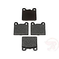 MGD541M Premium R-Line Series Semi-Metallic Brake Pads With Layered Shims
