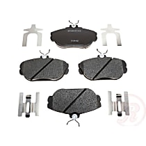 Front Semi-Metallic Brake Pad Set, R-Line Series