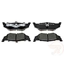 Rear Ceramic Brake Pad Set, R-Line Series