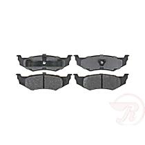 Rear Semi-Metallic Brake Pad Set, R-Line Series