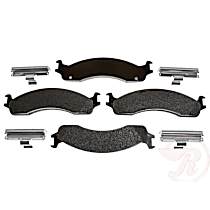 Front Semi-Metallic Brake Pad Set, R-Line Series