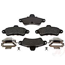Rear Ceramic Brake Pad Set, R-Line Series