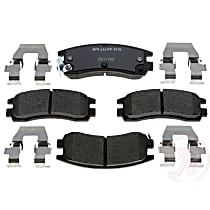 Rear Ceramic Brake Pad Set, R-Line Series