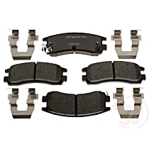 Rear Semi-Metallic Brake Pad Set, R-Line Series