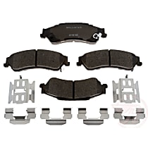 Rear Ceramic Brake Pad Set, R-Line Series