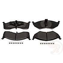 Front Ceramic Brake Pad Set, With Rear Disc Brake, R-Line Series