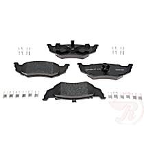 Rear Semi-Metallic Brake Pad Set, R-Line Series