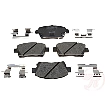 Front Ceramic Brake Pad Set, R-Line Series