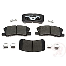 Rear Ceramic Brake Pad Set, R-Line Series