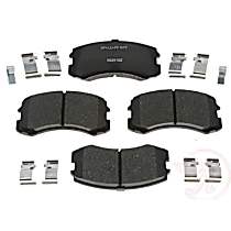 Front Ceramic Brake Pad Set, R-Line Series