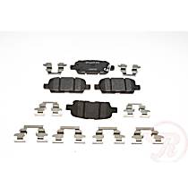 Rear Ceramic Brake Pad Set, R-Line Series