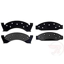 MGD90M Premium R-Line Series Semi-Metallic Brake Pads With Layered Shims
