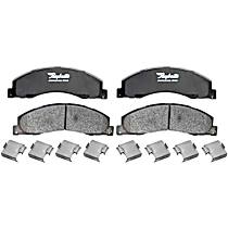 Front Semi-Metallic Brake Pad Set, Element3 Series