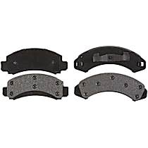 Front Semi-Metallic Brake Pad Set, Element3 Series