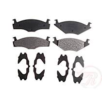 PGD280DM Professional Grade Element3 Brake Pads With Application Specific Friction Formulas