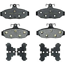 PGD347 Professional Grade Element3 Brake Pads With Application Specific Friction Formulas