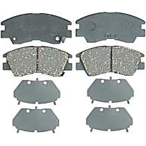 PGD349C Professional Grade Element3 Brake Pads With Application Specific Friction Formulas