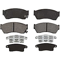 Front Semi-Metallic Brake Pad Set, Element3 Series