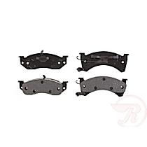 Front Semi-Metallic Brake Pad Set, Element3 Series