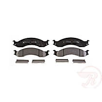 Front Semi-Metallic Brake Pad Set, Element3 Series