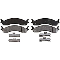 Front Semi-Metallic Brake Pad Set, Element3 Series