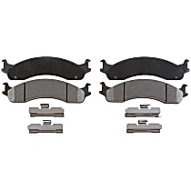 Front Semi-Metallic Brake Pad Set, Element3 Series
