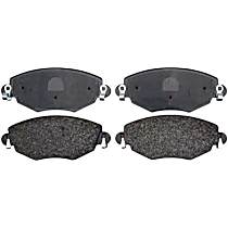 Front Semi-Metallic Brake Pad Set, Element3 Series