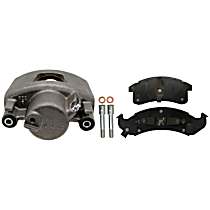 Front, Driver Side Brake Caliper, Rear Wheel Drive, R-Line Series - Front, Driver Side
