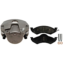 Front, Driver Side Brake Caliper, Four Wheel Drive, R-Line Series