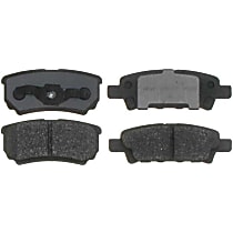 Rear Ceramic Brake Pad Set, All Wheel Drive, Service Grade Series