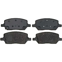 Rear Ceramic Brake Pad Set, Service Grade Series