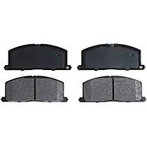 SGD242M Front Service Grade Series Semi-metallic Brake Pad Set