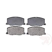 Front Semi-Metallic Brake Pad Set, Service Grade Series