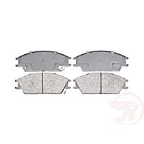 Front Semi-Metallic Brake Pad Set, Service Grade Series