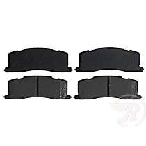 Rear Service Grade Series Ceramic Brake Pad Set