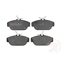 Front Semi-Metallic Brake Pad Set, Service Grade Series