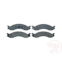 Front Semi-Metallic Brake Pad Set, Service Grade Series