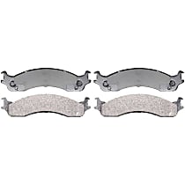 Front Semi-Metallic Brake Pad Set, Service Grade Series